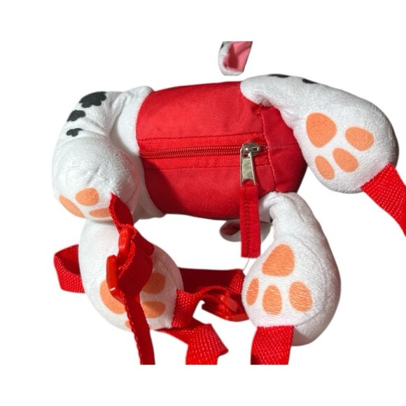 Nickelodeon Paw Patrol Marshall Toddler Big Face Plush Backpack 12x10" - Picture 5 of 5